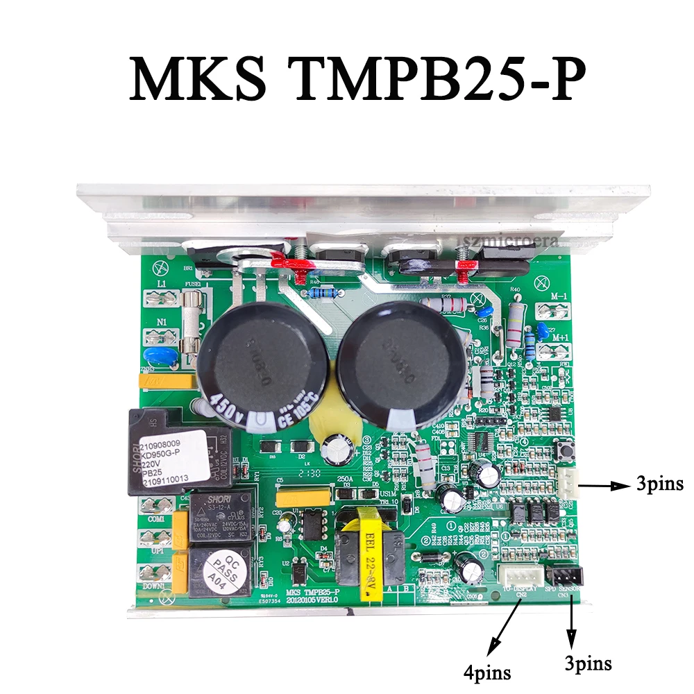 Dmh . Treadmill Motor Controller MKS TMPB25-P Circuit Board Power Supply Board for Brother BR-3016 Treadmill 20120105 VER1.0