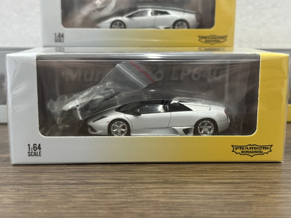 

Phantom Knight 1/64 LP640 Diecast Model Car In 2025 White Color And Yellow Color