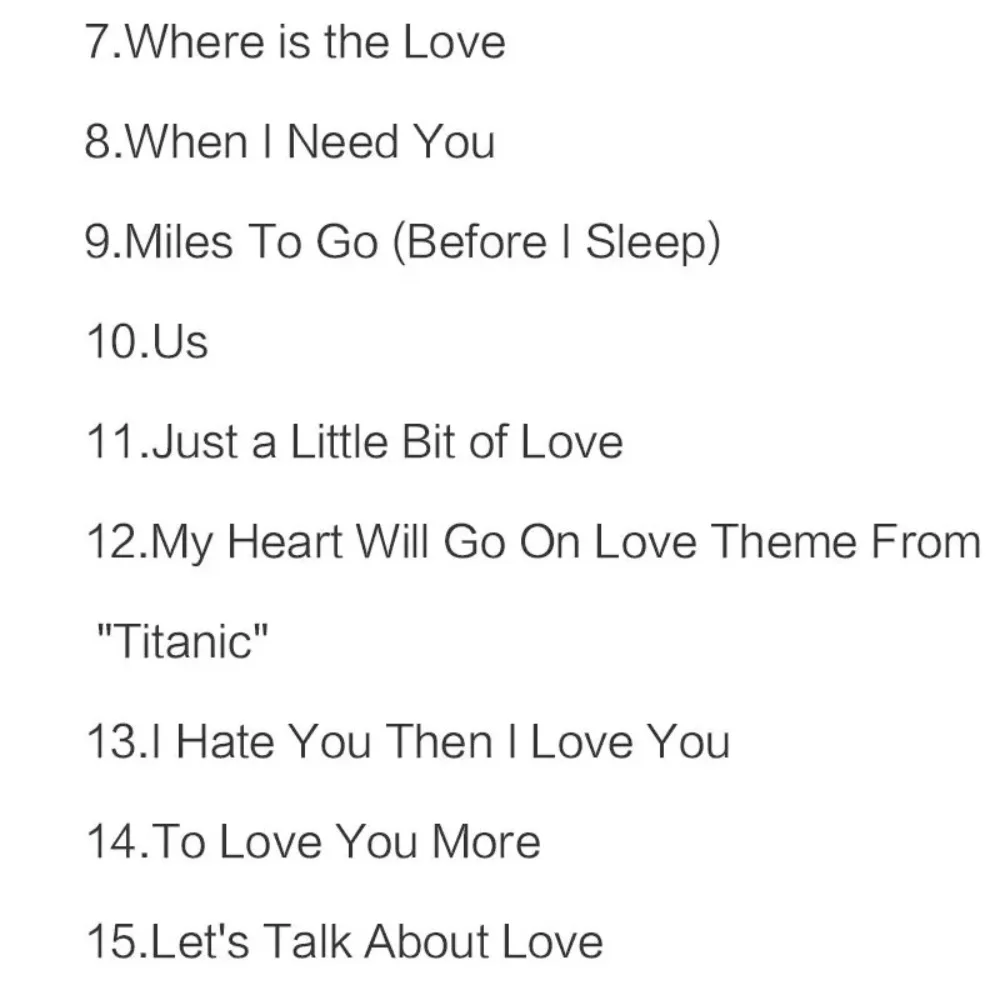 Celine Dion Let's Talk about Love CD - Pop & Ballad | Powerful Vocals & Timeless Hits for Daily & Collection