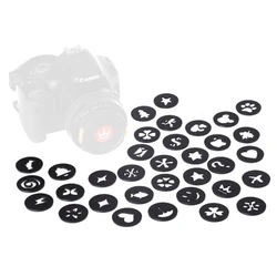 3pcs Bokeh Effect Filter Disc Discs Kit for Bokeh Masters Kit Lens Cap