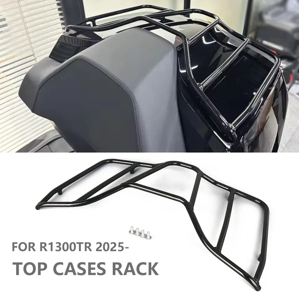 Für BMW R1300RT 2025 2026 R1300 RT R 1300 RT Schwarzer Heckgepäckträger Halterung Kofferhalterung Touring Zubehör