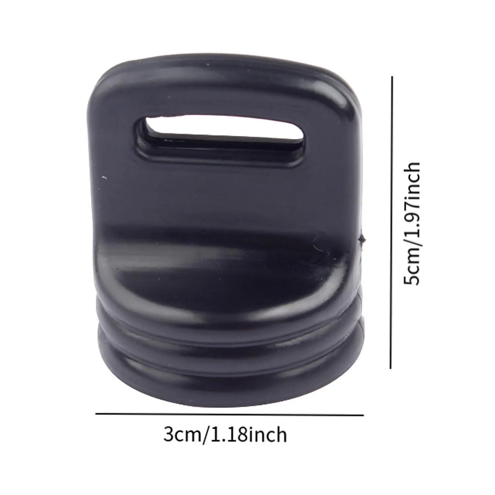 Durable Rubber Ignition Key Switch Cover Marine Engine Accessory for Yamaha Outboard 2T 15HP-300HP Easy Installation