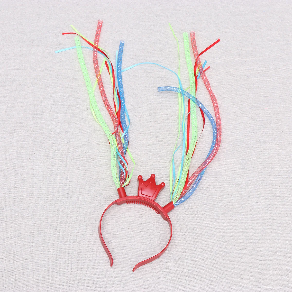 

1 шт., повязка на голову со вспышкой, светящиеся ленты для волос, очаровательные светодиодные обручи, головной убор, товары для вечеринок, разноцветные, легкие, не деформирующиеся