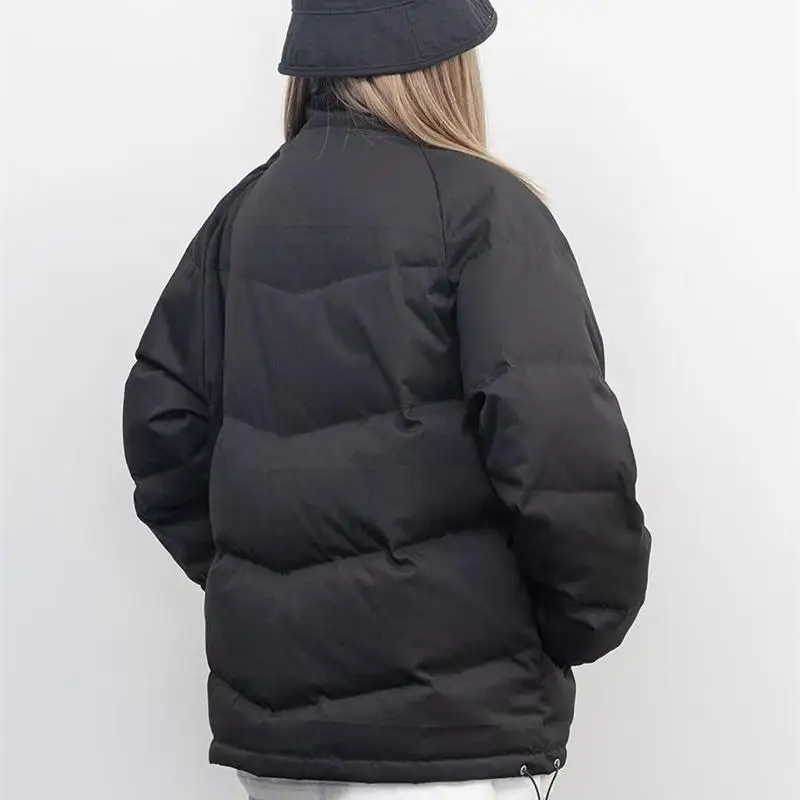 2024 New Short Stand-up Collar Cotton-padded Jacket Female Version Of Cotton-padded Jacket Bread Coat Winter Padded Student Coat