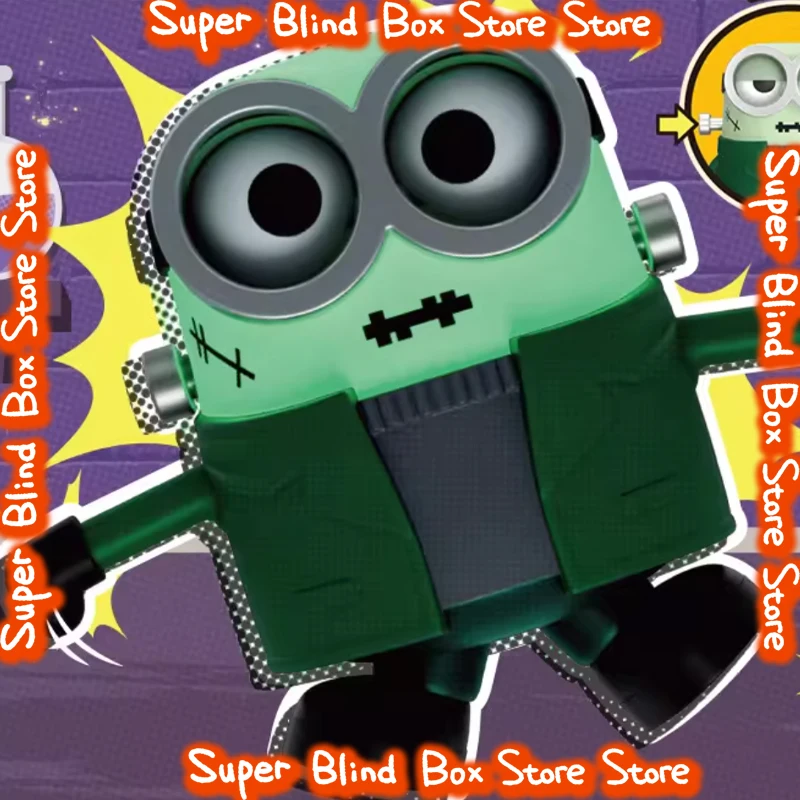 

52TOYS Minions Monster Series слепая коробка Лидер продаж заводная фигурка милая забавная коллекционная игрушка праздничный подарок украшение для взрослых