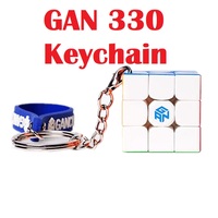 [Picube] GAN330 Keychain Cube 3x3x3 Magic Cube 3x3 Speed Cube Puzzle Gans 3x3x3 Cube GAN 330 Mini 30MM Size Magic Cube toys