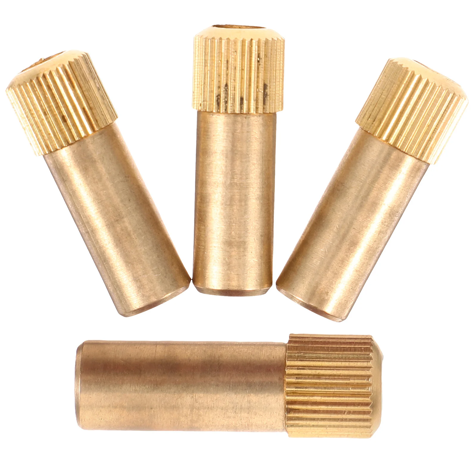 4 قطعة أوتاد دعم الرف النحاسي النقي دبابيس الرف النحاسية خزانة رفوف الخشب تدعم تخزين الأثاث خزائن