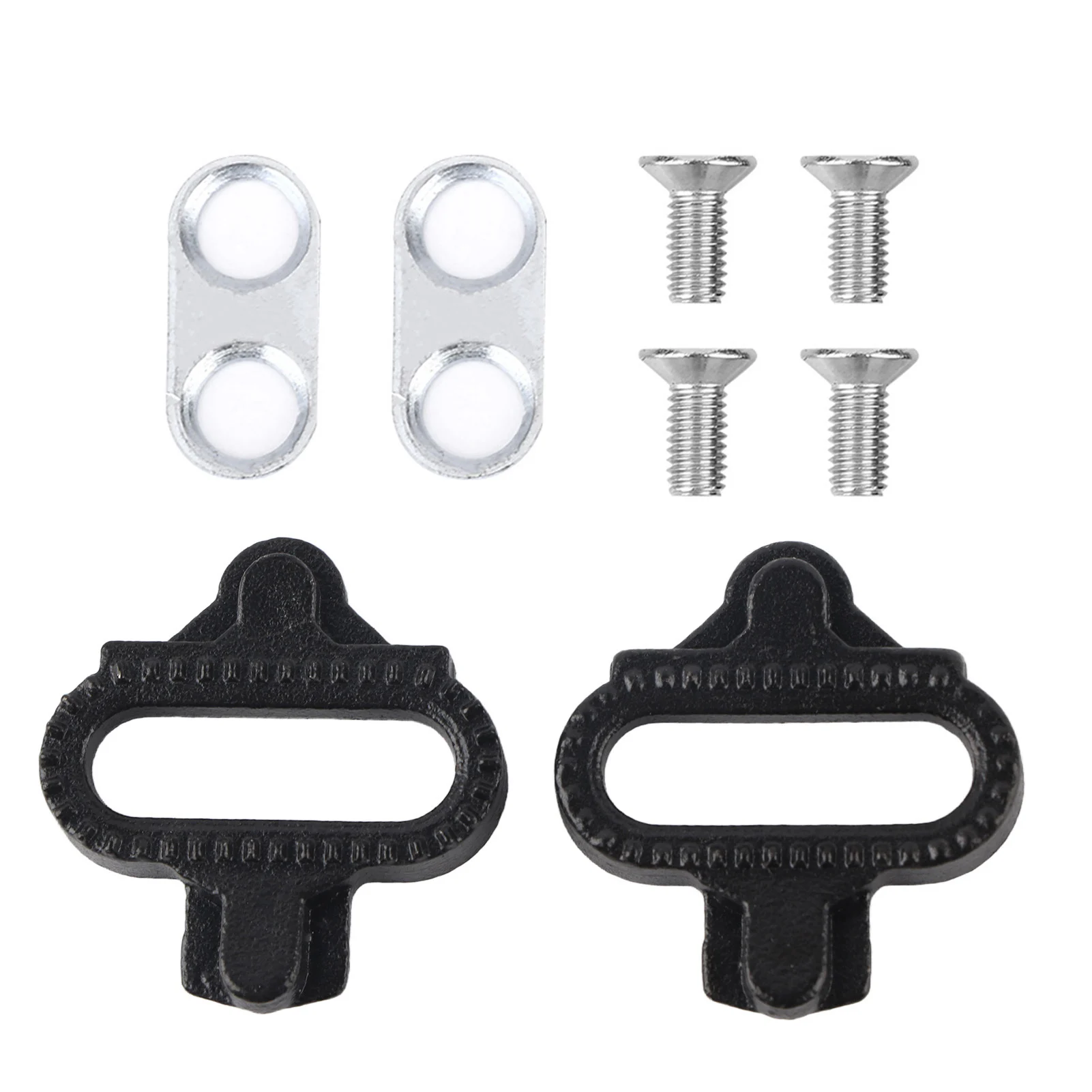 2pcs Mountain Bike Pedal Lock Cleats Kit Fit For SPD Series Wellgo M094 823 WM001 M19 W01 C099 M17C