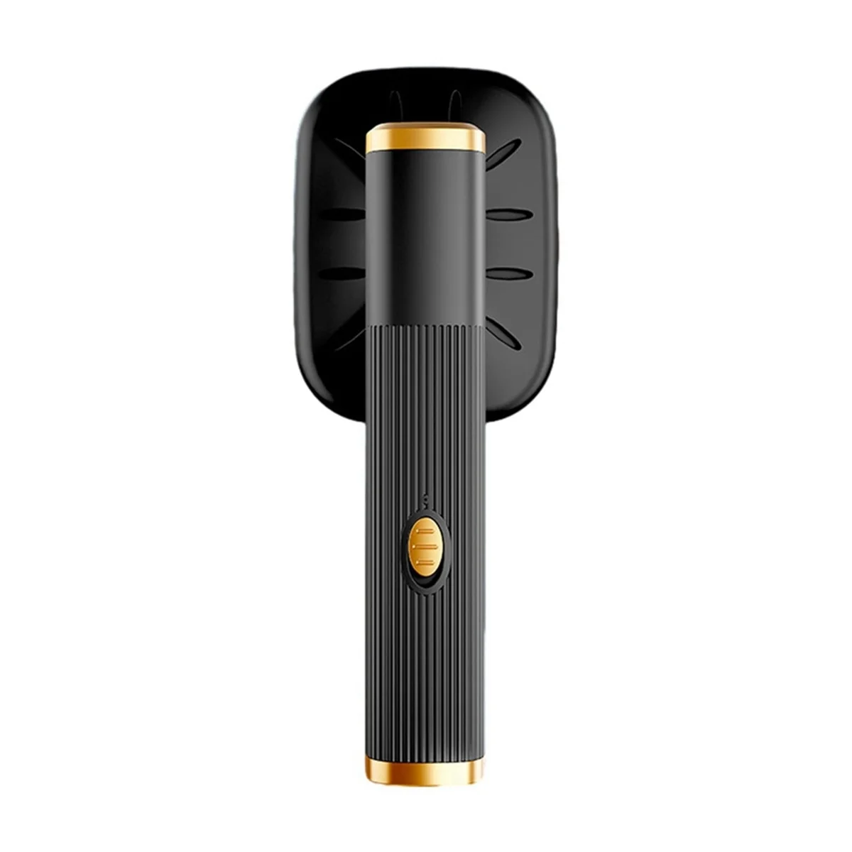 Vaporizador portátil de viagem para roupas Mini ferro a vapor 180 ° Ferro a vapor portátil giratório para roupas de tecido preto