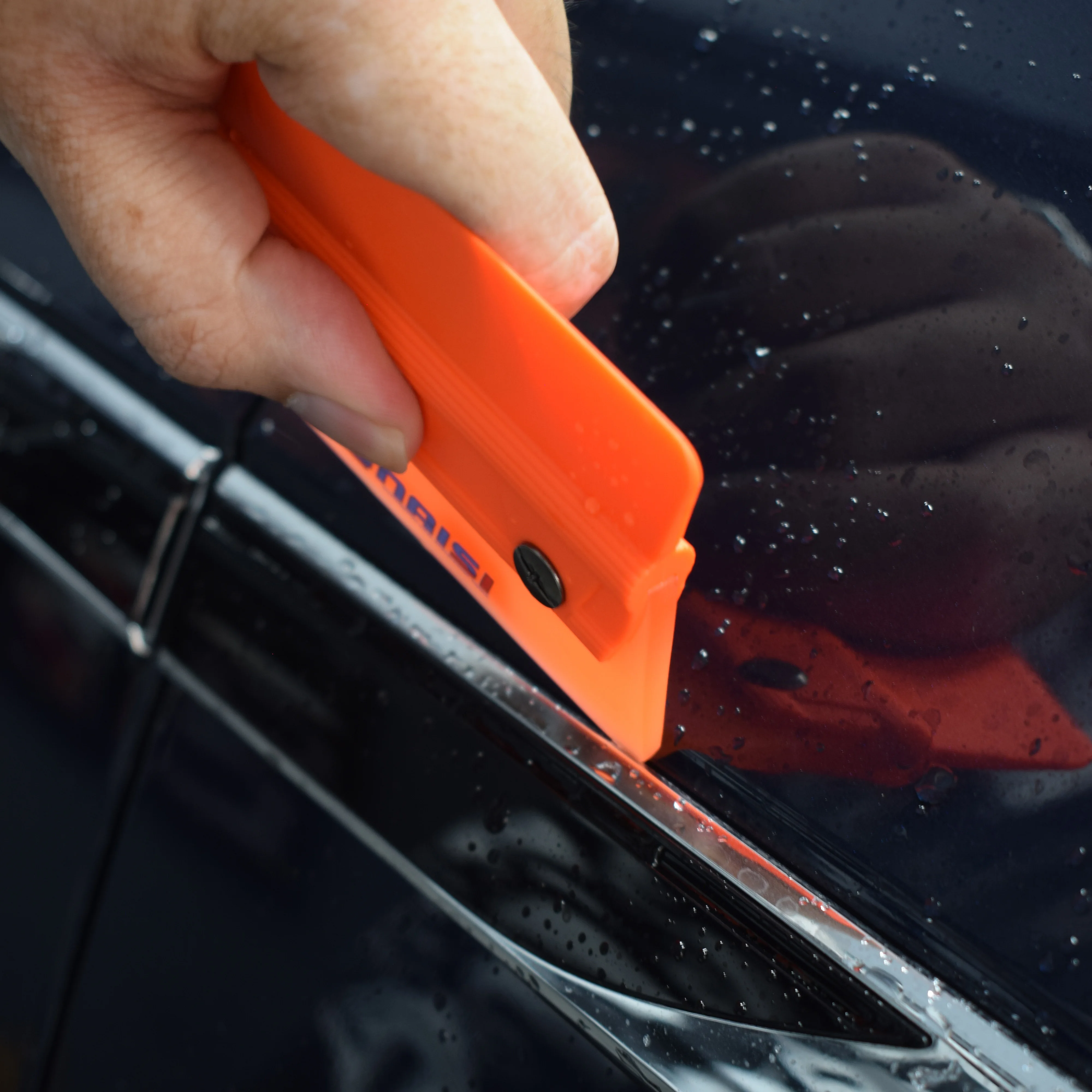 Car PPF Squeegee Anti-scratch TPU Coating Soft Scraper Film Vinyl Spatula Window Tinting Wrap Tools Glass Cleaning Water Wiper