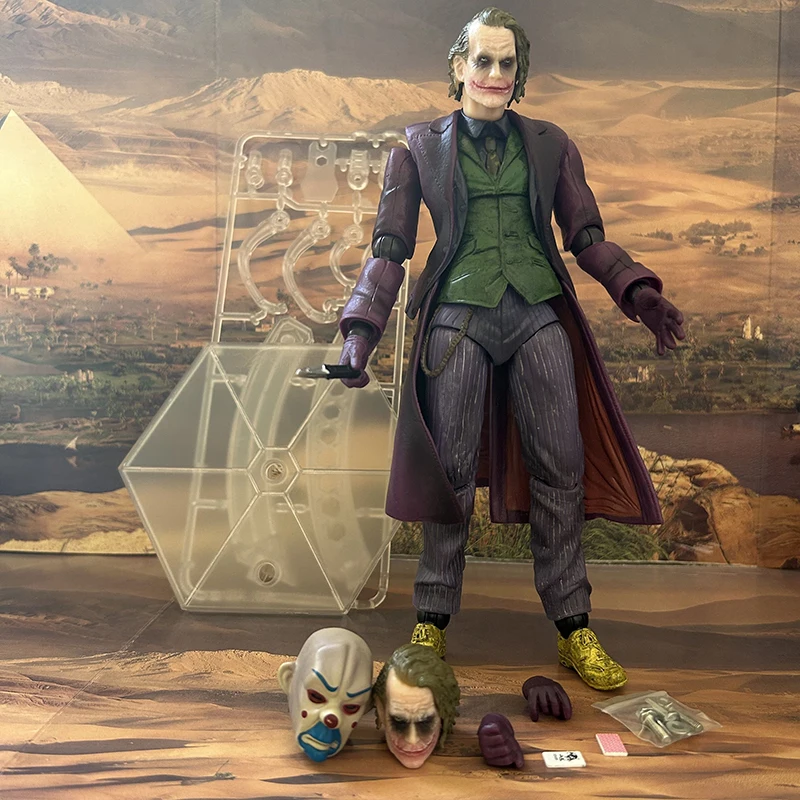 Play Arts The Dark Knight Joker Bruce Wayne Character in the Movie Action Figure Toys 27cm Collectable Model Toys