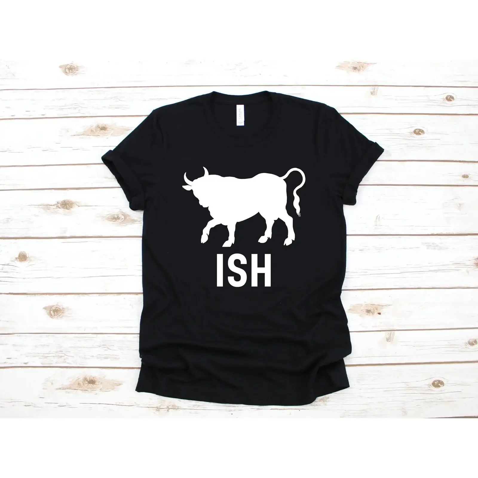 Bullish Funny Stock Market Investor T Shirt Bull for Broker Day Trader Investing Casual vintage Washed fashion Stretched