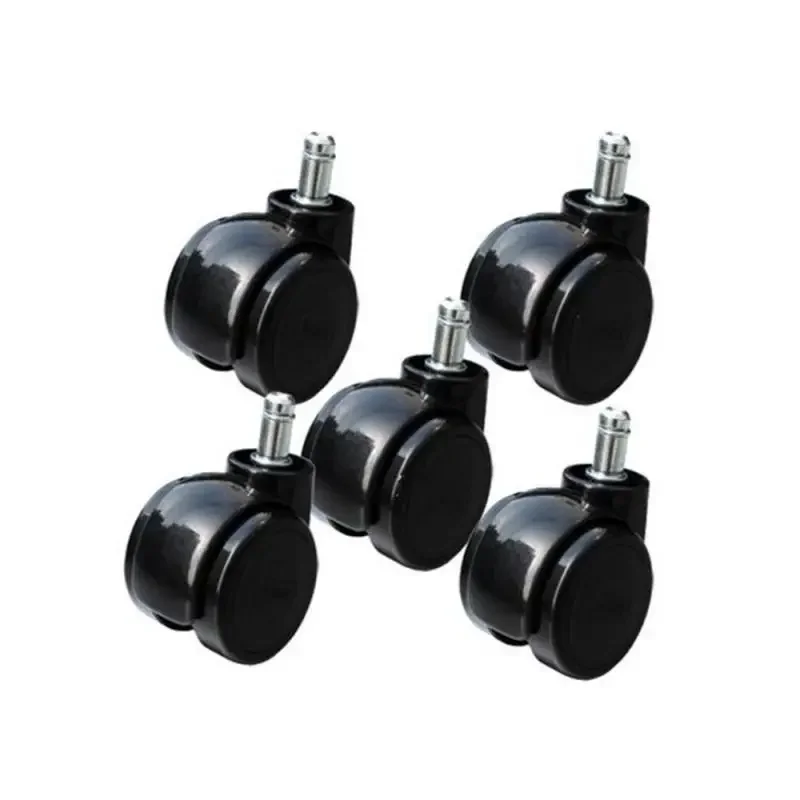 5 Packs 2 Inch Computer Chair Universal Wheel Swivel Office Accessories Pulley Silent Caster