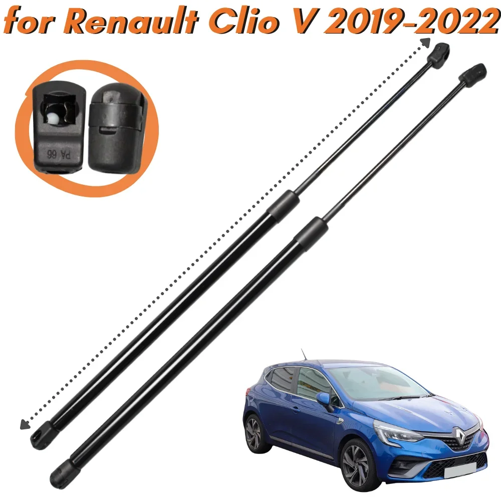 

Кол-во (2) подъемник передней капота двигателя для Renault Clio V 2019-2022