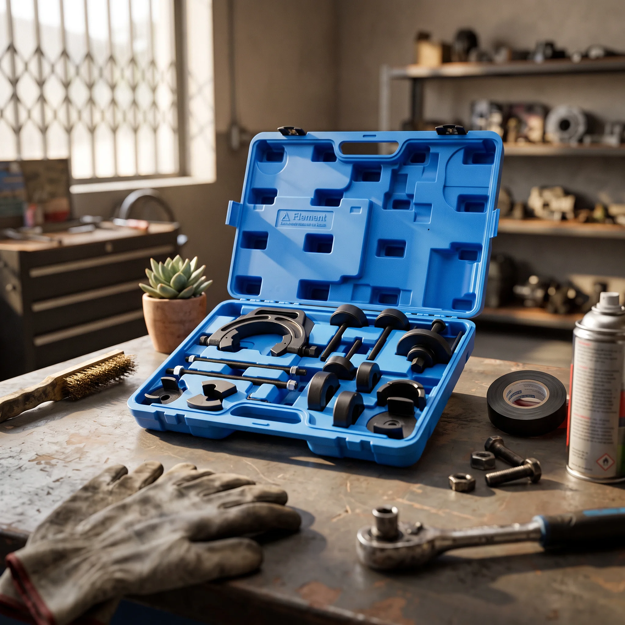 Chassis Bushing Removal and Installation Tool Kit Long-Lasting Rear Axle Bushing Tool Kit Long Lasting Corrosion Resistant