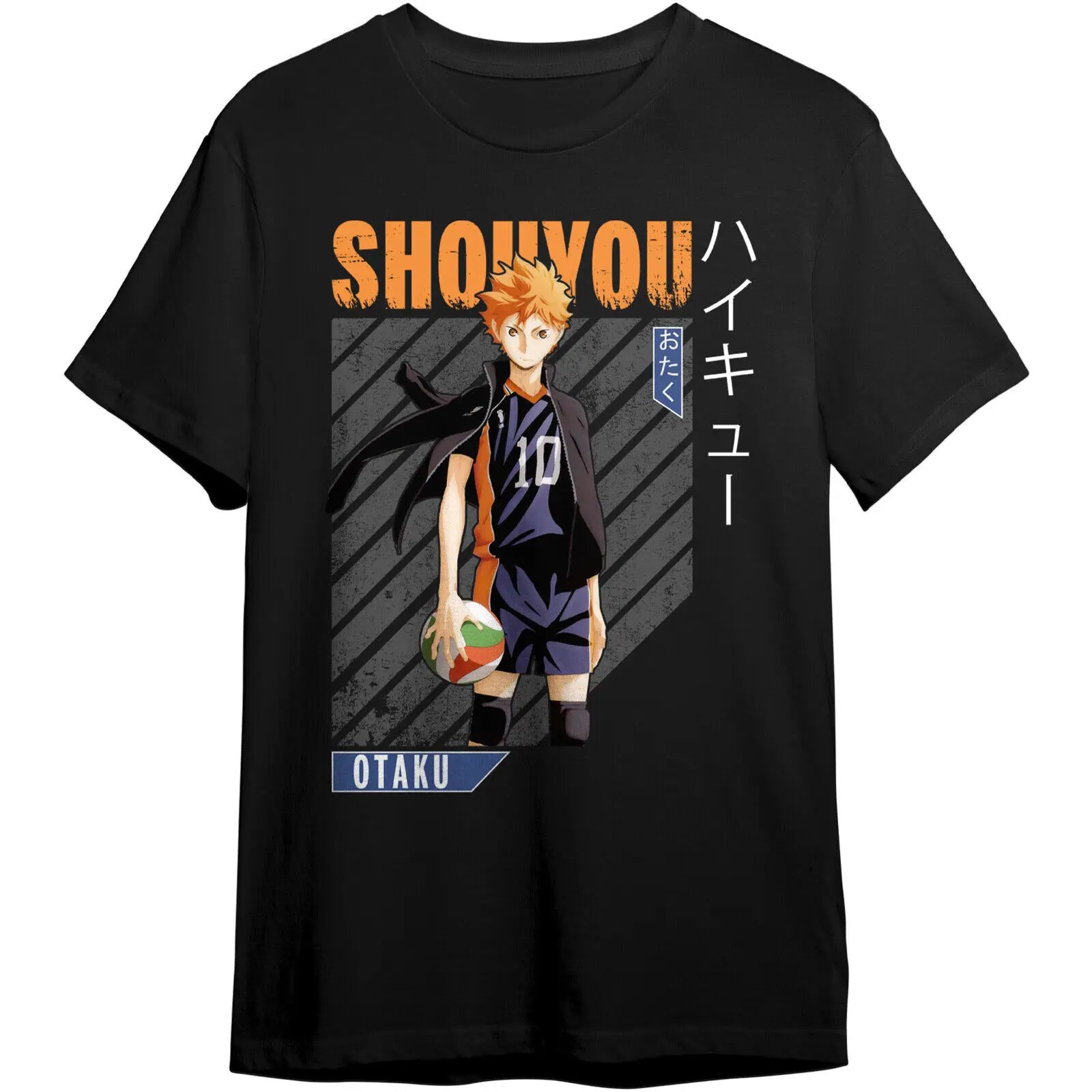 Haikyuu Japanese Anime Comic Haikyu Volleyball Shouyou Hinata Shoyo Ten T-Shirt