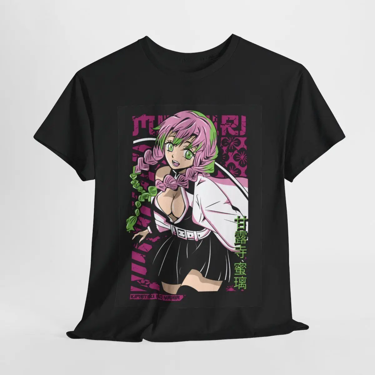 

Mitsuri Kanroji Demon Slayer Otaku Tshirt Gift Tee Men Women shirt All Sizes