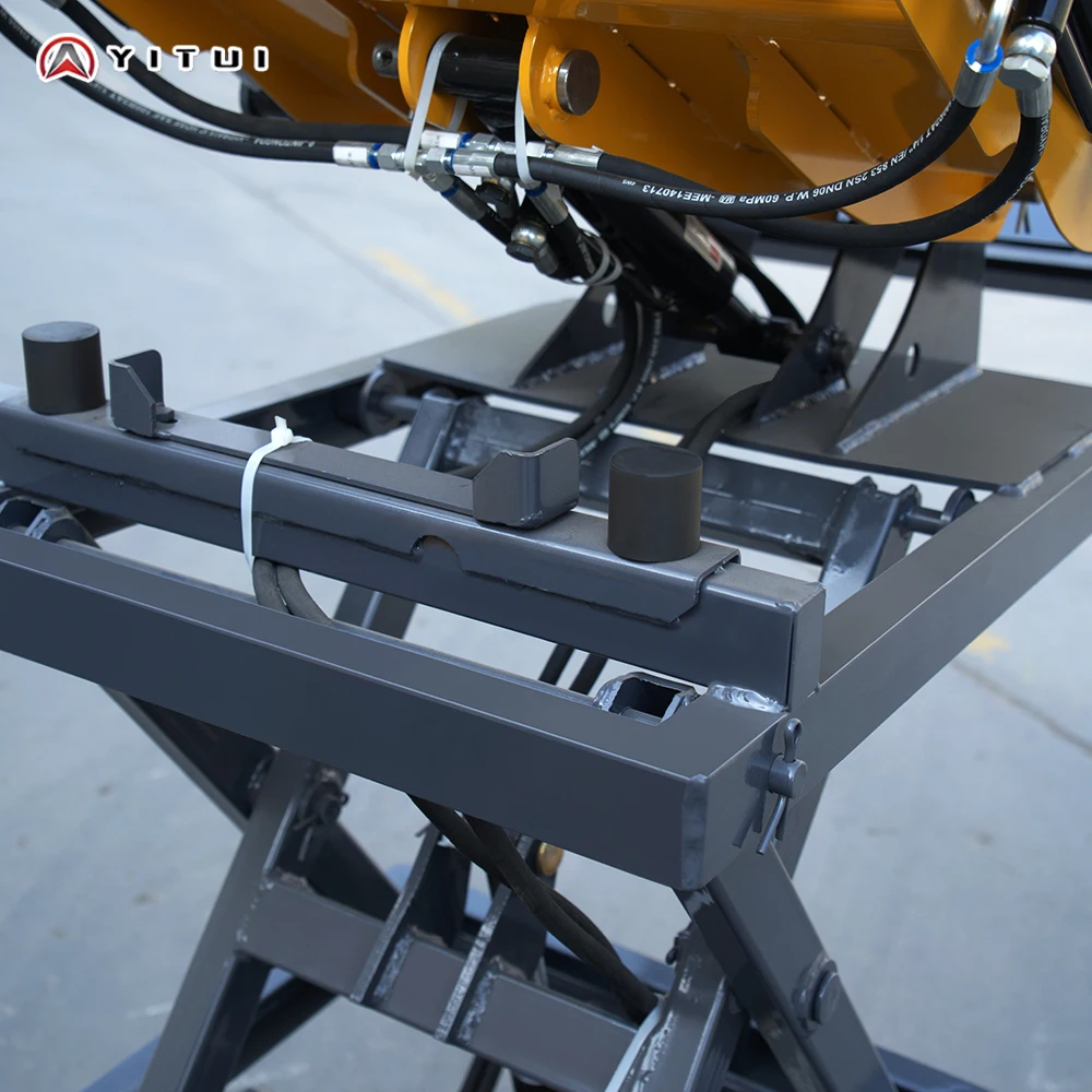 Minidumper Hidráulico de Alta Capacidad de Carga, Motor de Desplazamiento Personalizado, Gran Capacidad de Subida, Orugas de Goma Duraderas, Pequeño Transportador