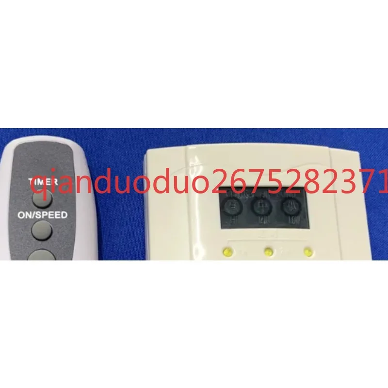 

Suitable for fan coil unit smart room air conditioner thermostat temperature control three-speed switch with remote control
