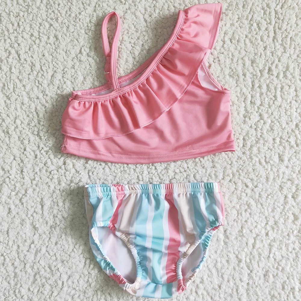 

New Fashion Baby Girls Designer Clothes Swimsuit Cute Baby Girls Swimwear Boutique Summer Toddler Girls Swim Clothes Swimwear