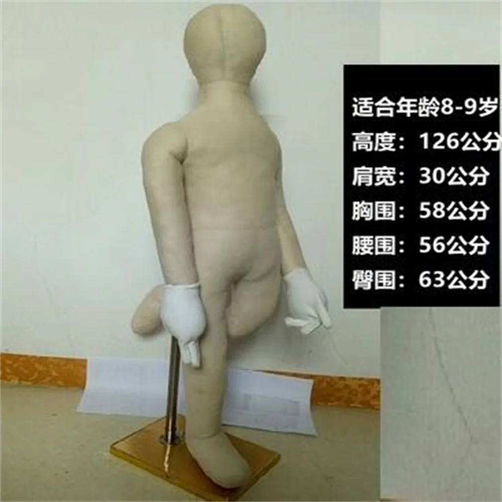 

Full Child Mannequins for Sewing, Body Display, Cotton Fabric, Headless Software Models, Folding Bending, 6-9Year-Old, 1Pc, E029