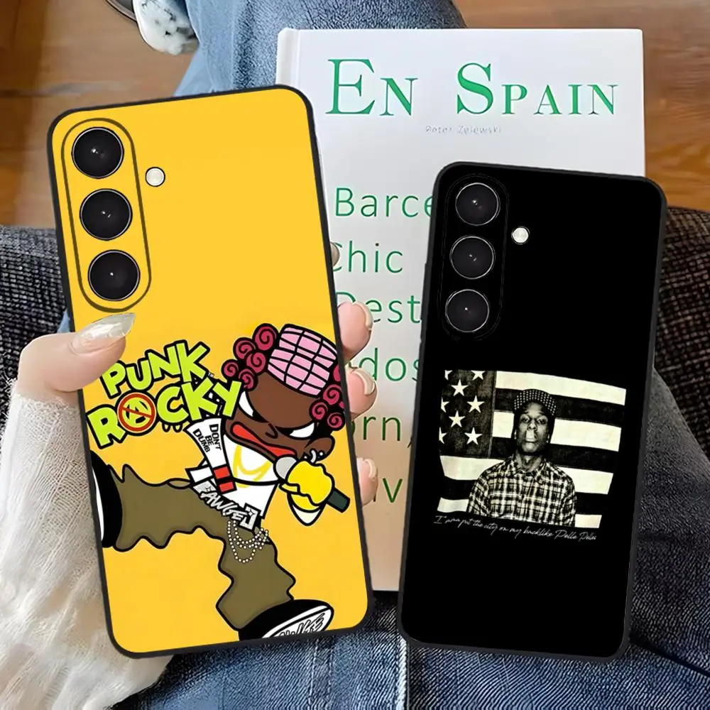 A-ASAP R-RockyES Phone Case For Samsung S26 S25 S24 S23 S22 Ultra Plus Fe A57 A37 A17 A27 5G Silicon Cover