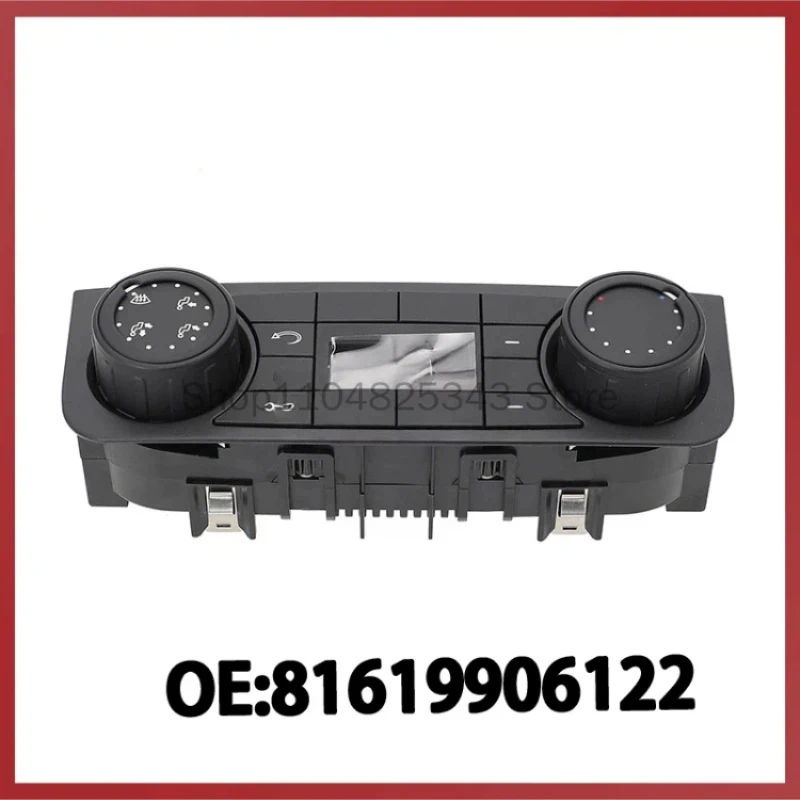 81619906122 Suitable for MAN Truck Air Conditioning Switch Assembly Air Conditioning Heating Control Panel Switch