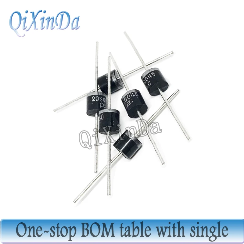 10PCS 12SQ045 12SQ050 12SQ060 15SQ060 20SQ060 30SQ050 30SQ060 R-6 Solar Energy Schottky Rectifiers Diode