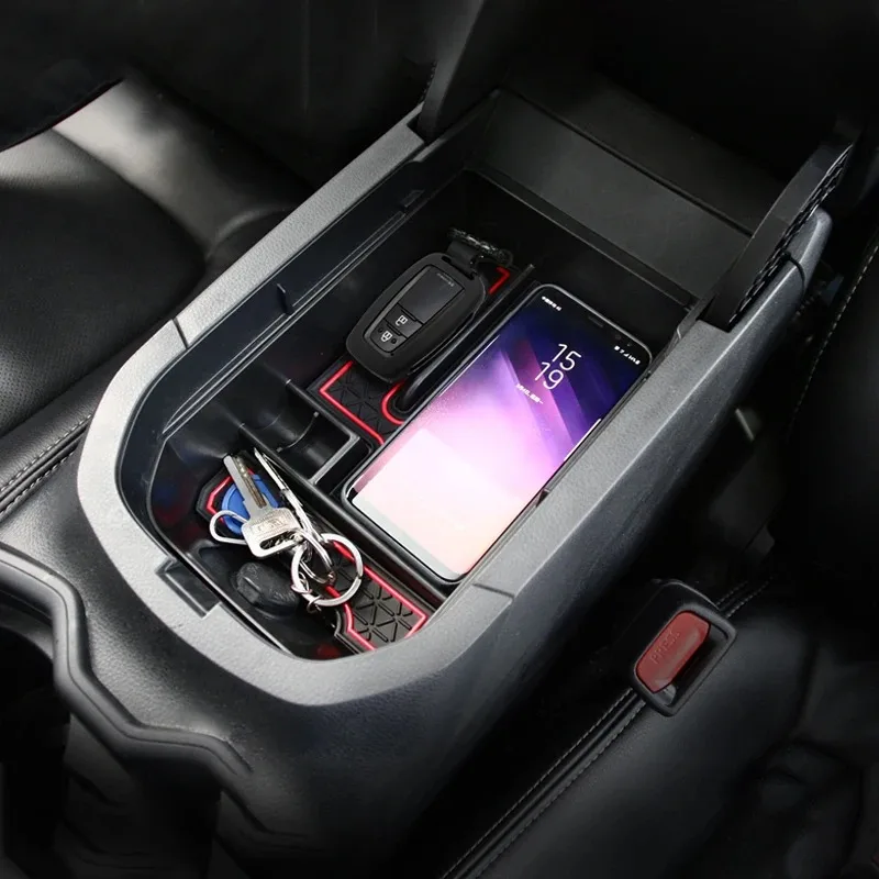 For Toyota RAV4 XA50 2019 2020 2021 2022 2023 2024 RAV 4 Hybrid Car Armrest Storage Box Center Console Glove Tray Car Accessorie