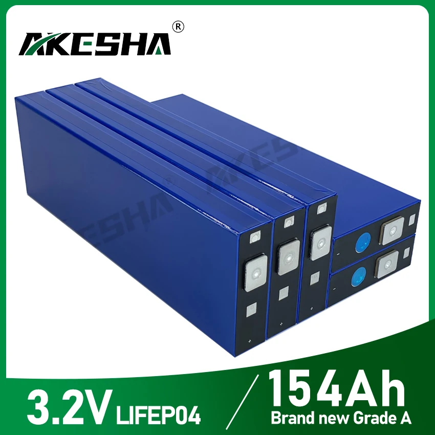 

3.2V 154Ah Lifepo4 Battery New 12V 155Ah 200Ah Lithium Iron Phosphate Cell For Solar Storage RV Solar Energy Motorhome Outdoor