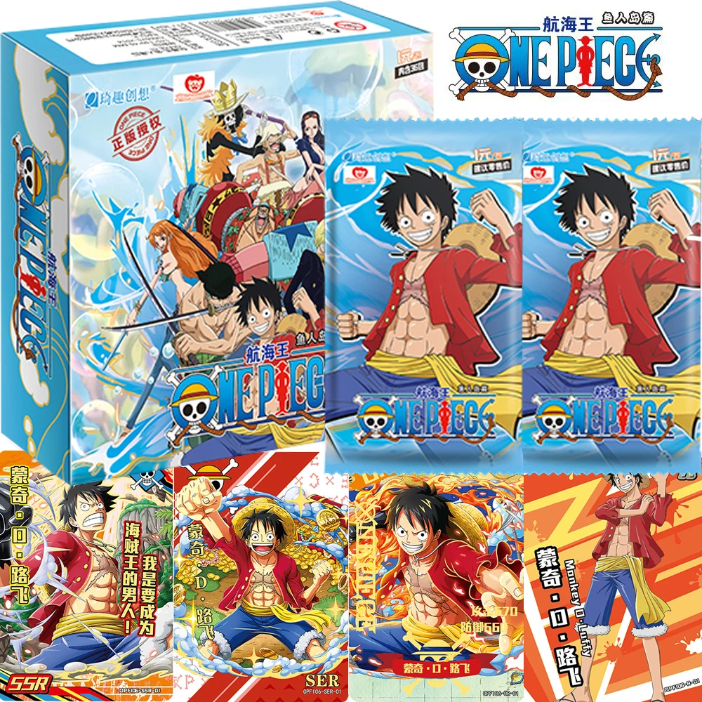 

Japanese Anime ONE PIECE Collection Cards Luffy Zoro Usopp Chopper Character Motto SER Card Children Birthday Festive Gifts Toys