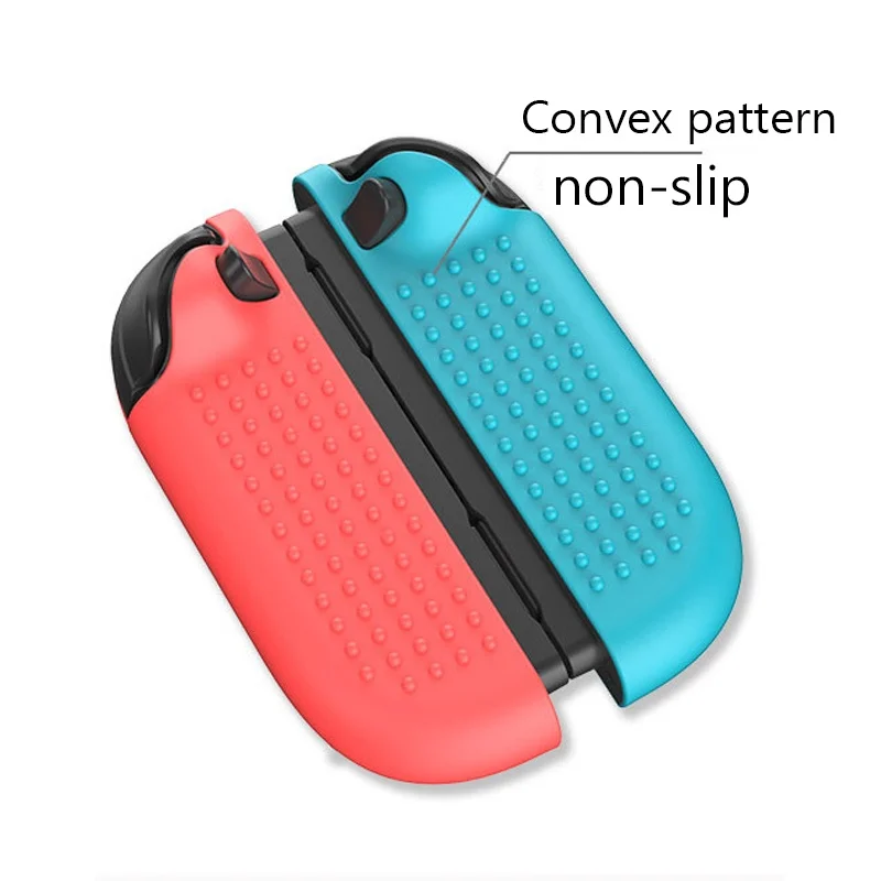 Para Switch 2 Joycon funda de silicona con mango para NS 2 Switch 2 protección del controlador para Switch 2 accesorios de repuesto