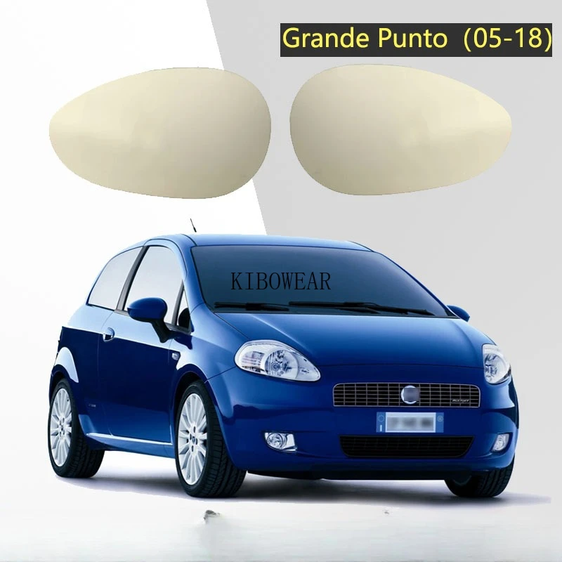 1pc Heated Side Mirror Glass Lens for Fiat 500 GRAND PUNTO Hatchback 199 2005-2018 Auto rearview part 2006 2007 2008 EVO