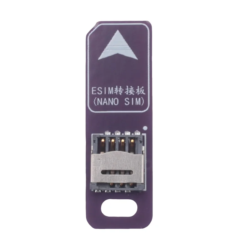 TPC ESIM Card Adapter Conversion Board Nano SIM To ESIM Lab Test Solderless Cable 5X  6Mm Chips
