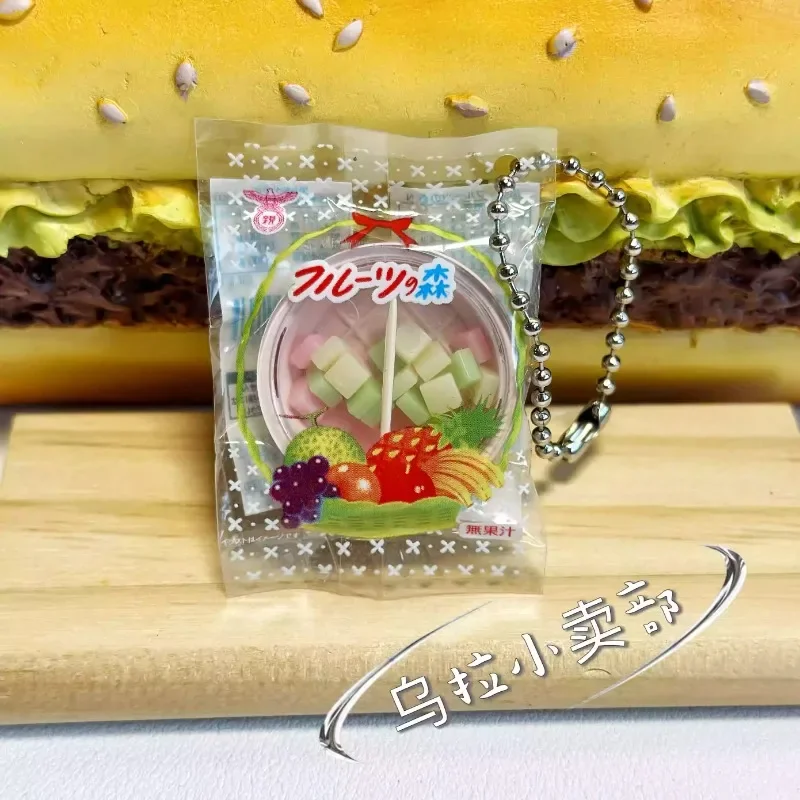 Bandai Gashapon Cute Kawaii Candy Toy Figure Anime Miniature Snack Bag Food Keychain Pendant Doll Deocr Model Capsule Toys Gift