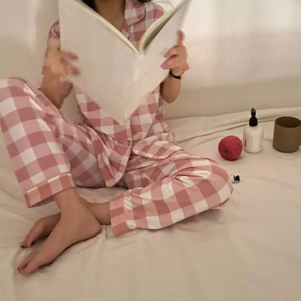 الحلو قصيرة الأكمام شبكة بيجامة دعوى الخامس الرقبة سليم صالح القمم السراويل ملابس نوم النساء ملابس خاصة قطعتين بيجامة مجموعات الهدايا