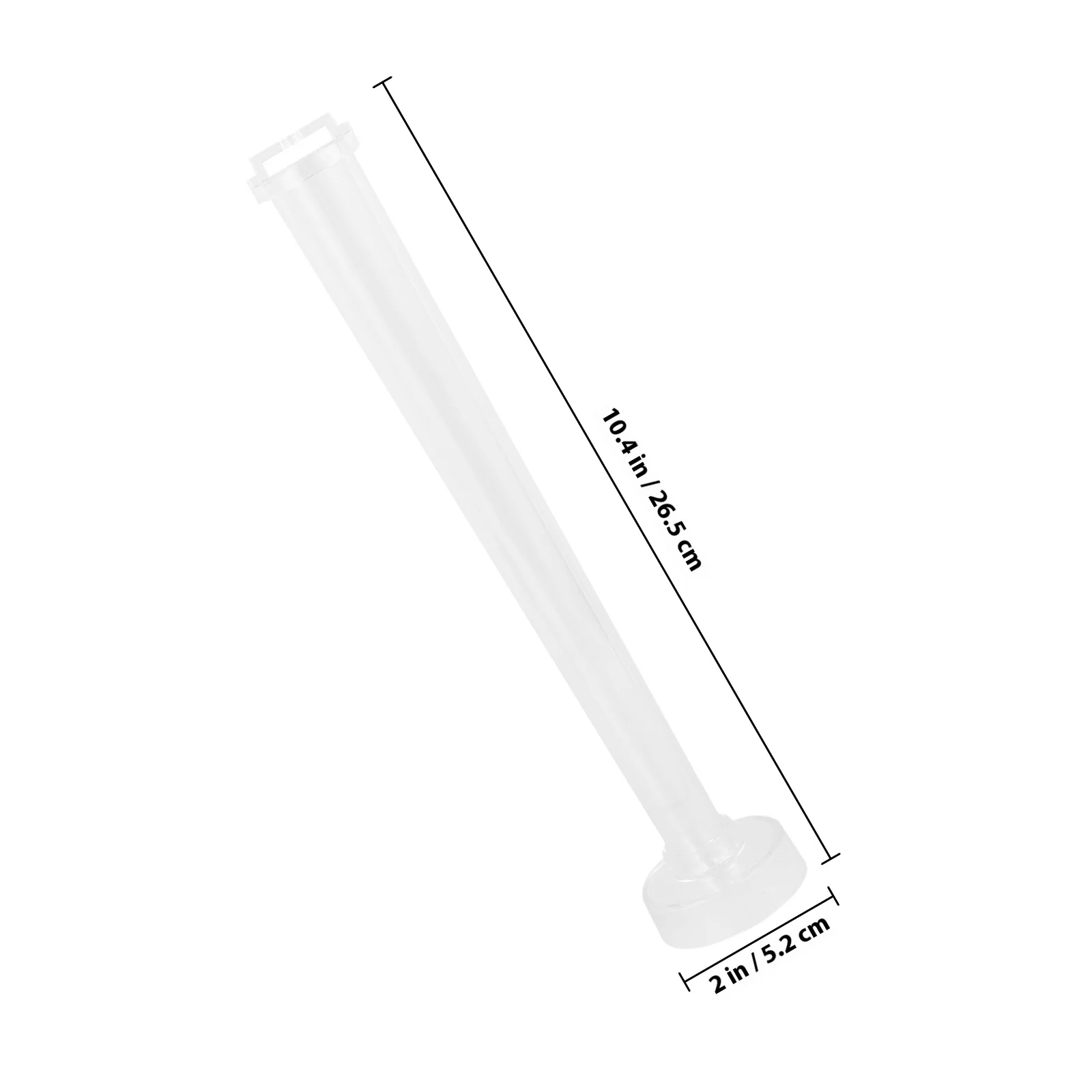 2 قطعة قالب بلاستيكي متين شكل مدبب سهل Demould DIY قالب الروائح المصنوع يدويًا ملحق ذاتي الصنع