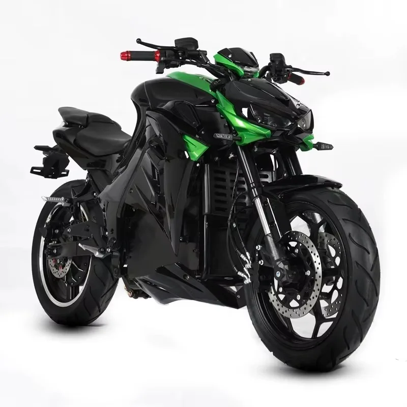 5000w 72V 2-seater Two-wheeled Adult Electric Motorcycle With Customized Speed And Range