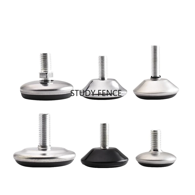 10 قطعة منصات الساق للكرسي والطاولة الأثاث المسمار تعديل القدم قابل للتعديل طاولة القهوة دعم وسادة للقدم الأجهزة المنزلية #4