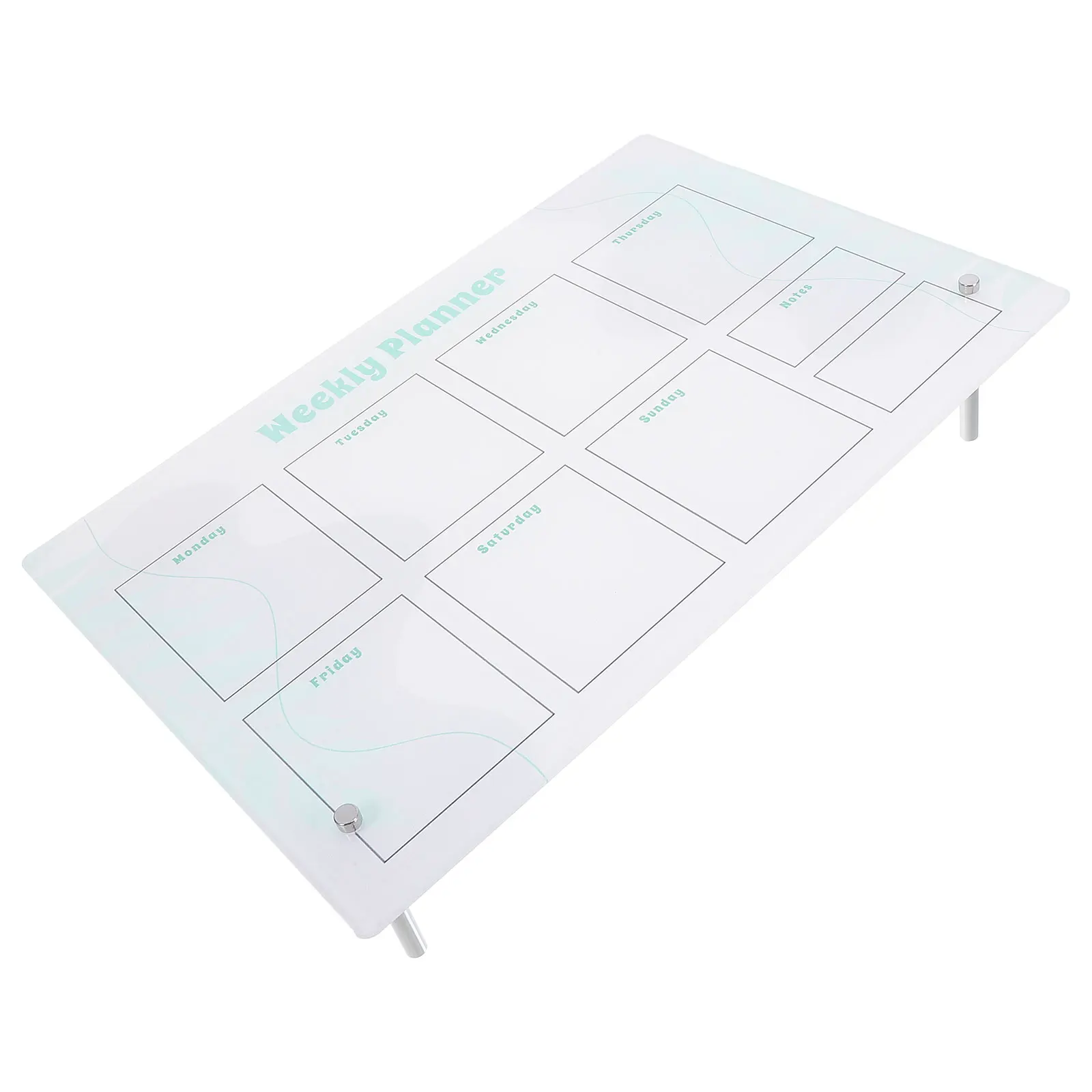 

DryEraseBoardDesktopAcrylicPlannerWeeklyMagneticFridgeBoardReusableErasableWritingSmoothDurableScheduleOrganizerWhiteboard