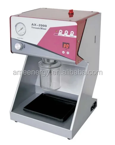 Battery High-Speed Slurry Mixing Machine Desk-Top  Vacuum Mixer with container