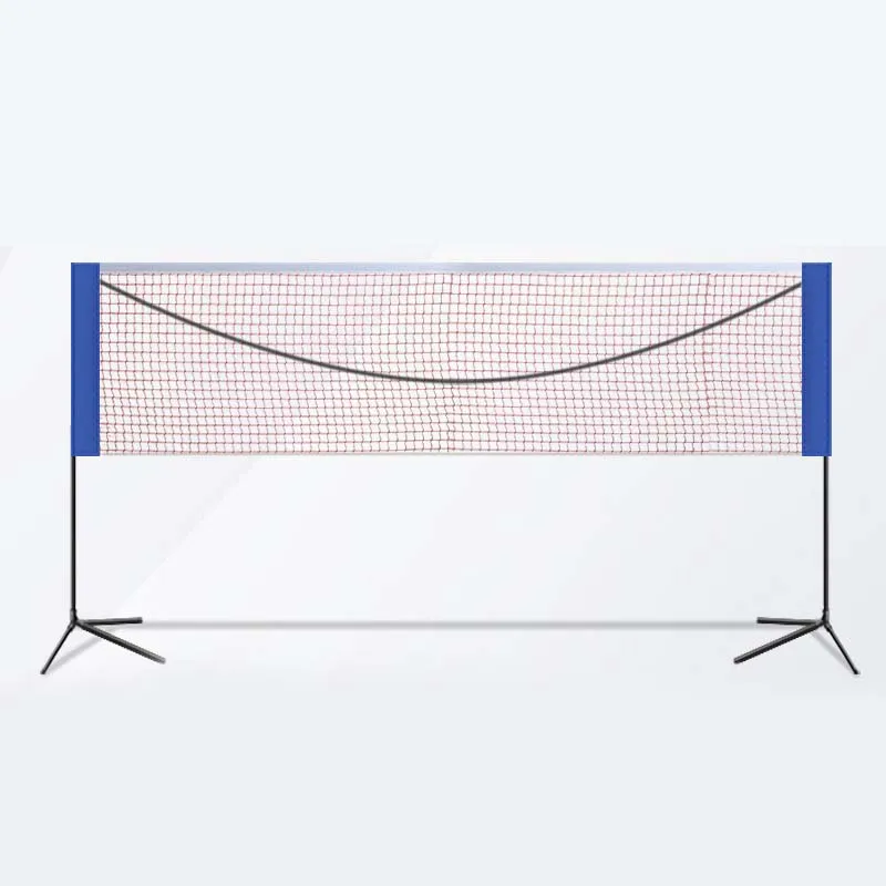 BP-002 Portable Badminton Pole Badminton Net Stand with Net