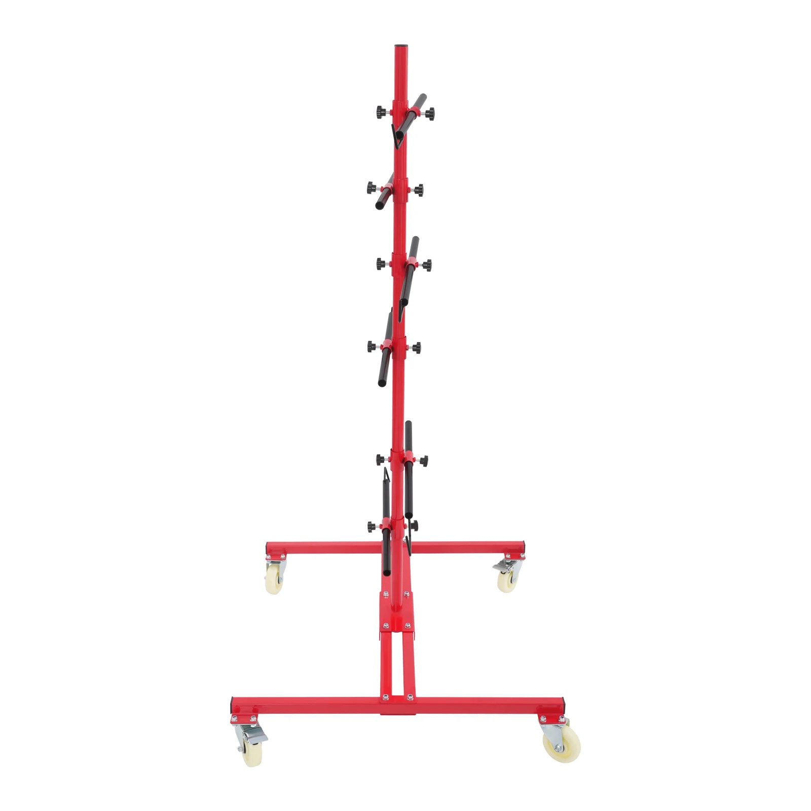 Q235 Staffa per albero in acciaio da 178 cm Staffa per albero per pittura per riparazione auto mobile a 6 ganci Pannello per carrozzeria per auto