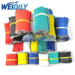 50PCS 1007-22AWG Tin-Plated PCB Solder Cable 5cm 6cm 8cm 10cm 15cm 20cm Fly Jumper Wire Tin Conductor Wires Connector Wire New