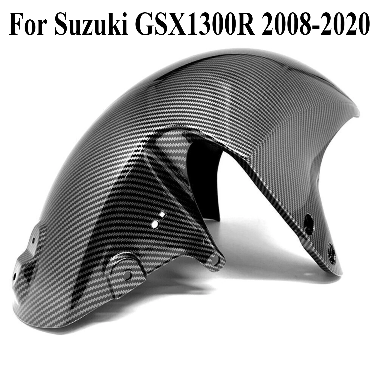 For Suzuki GSX1300R 2008-2020 Motorcycle Splash Guard Front Wheel Hugger Fender Mudguard Mud Splash Mud Guard Cover - Fairing