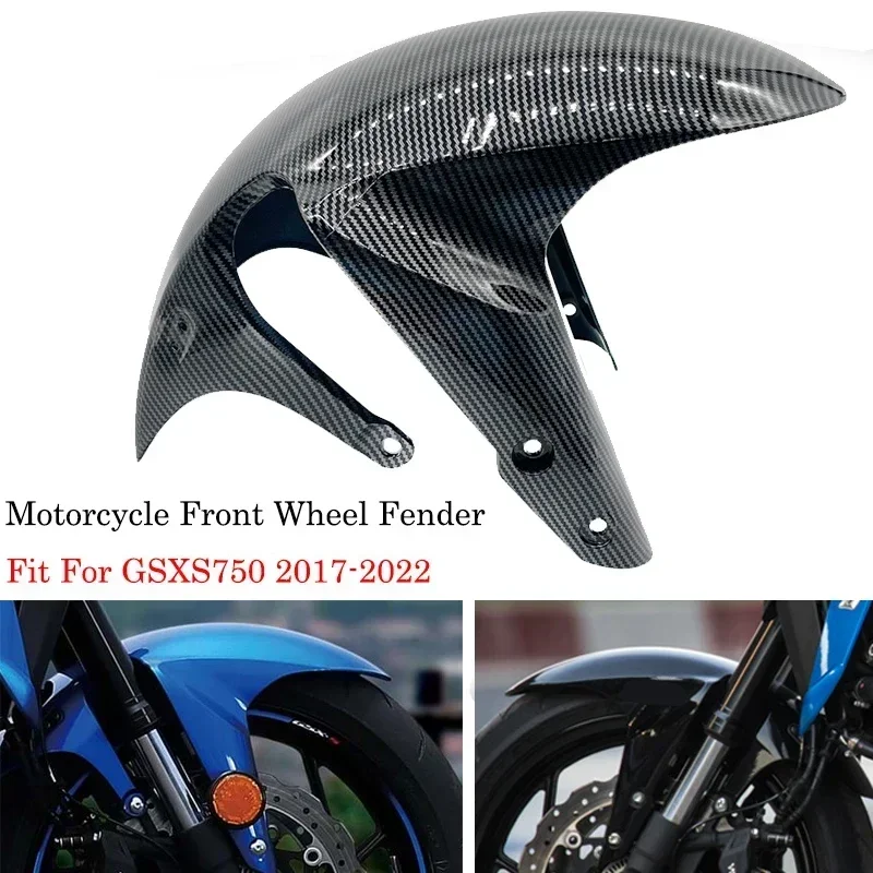 

For Suzuki GSX-S750 GSX-S1000 GSXS 750 2015~2020 Motorcycle Accessories Front Wheel Fender Splash Mudguard Guard Cover GSX S1000