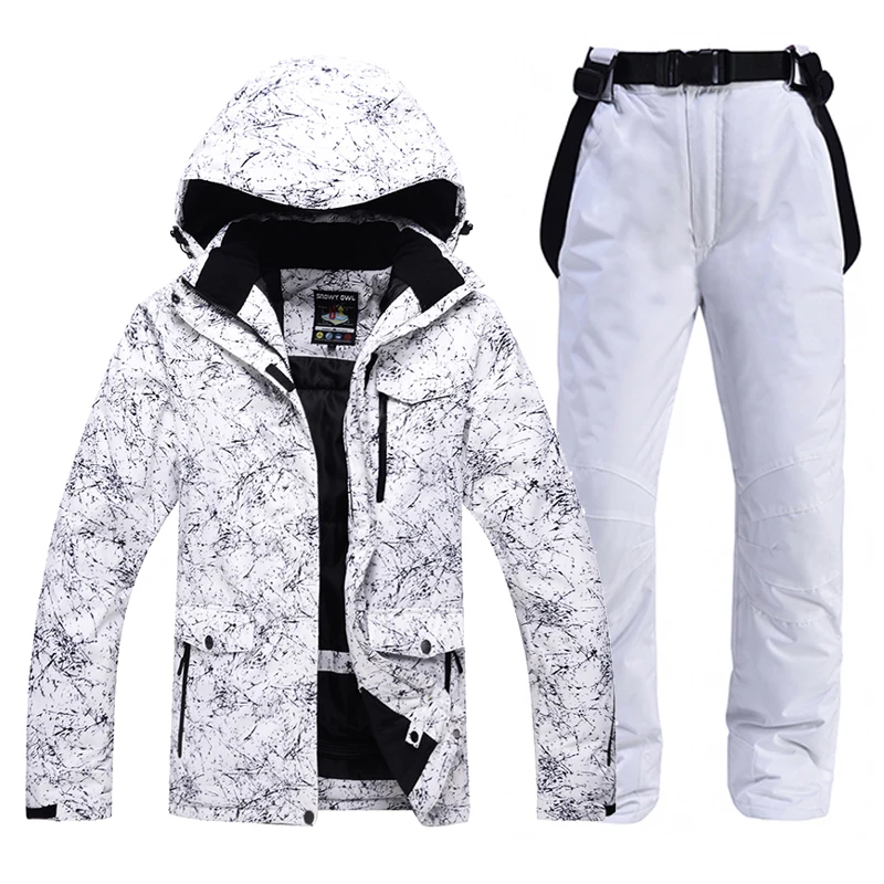 -30 Warm, Men and Women Snow Wear Suit Sets, Snowboarding Suit, Ski Clothes, Ski Jacket and Pant, Snowboarding Suit, Unsex