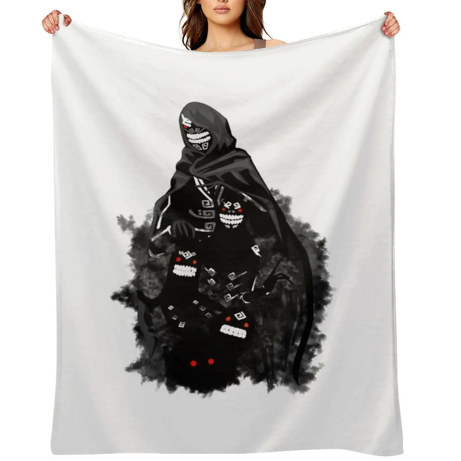 

Black Spirit, your best companion Throw Blanket cosplay anime Bed covers Hairys Decoratives Blankets