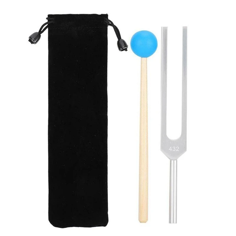 Tuning Fork 432 Hz Tuning Fork Sound Healing Instruments Clinical Grade /Sensory for Perfect Healing Musical Instrument Stress