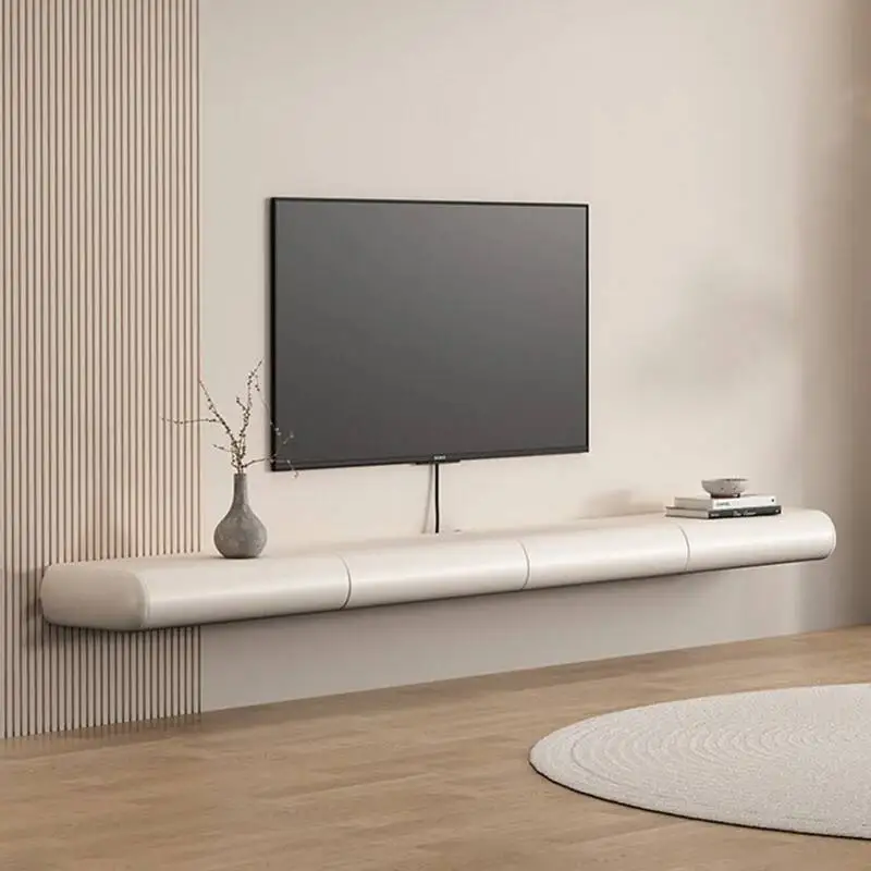

European Minimalist Tv Stand Multifunctional Modern Living Room Floating Tv Stand With Drawers Glamour Mueble Salón Tv Furniture